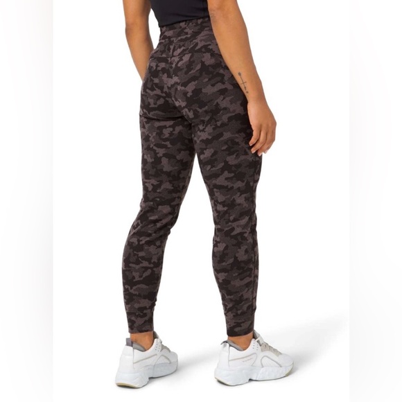 Lululemon Ready To Rulu Jogger Black Lunar Rock Heritage Camo Jacquard Size 6 - Picture 1 of 8